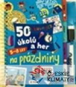 50 zábavných úkolů a her - NA PRÁZDNINY  5-8 LET - napiš a smaž - książka