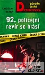 92. policejní revír se hlásí... - książka