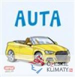 Čtvercové leporelo - Auta - książka