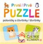 První PUZZLE - polovičky a čtvrtinky