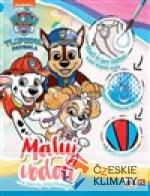 Vodová omalovánka A4 - Tlapková patro...