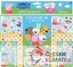 Samolepkový set 500 ks - Peppa Pig - au...
