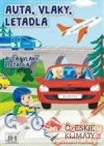 Omalovánky - Auta, vlaky, letadla - aud...