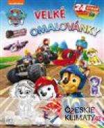 Tlapková patrola - Velké omalovánky