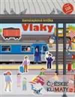 Samolepková knížka Vlaky