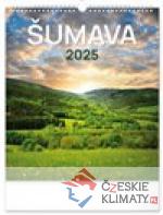 Nástěnný kalendář Šumava 2025 - au...
