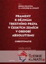Prameny k dějinám trestního práva v ...