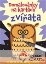 Domalovánky na kartách - Zvířata (Kr...
