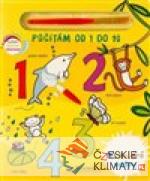 Malování vodou - Počítám od 1 do 10