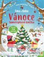 Ema a Kuba - Vánoce - Samolepková knížka...