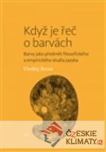 Když je řeč o barvách - książka