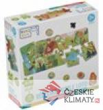 Kukikuk Véééliké puzzle Loto Roční období - książka