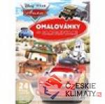 Omalovánky A4 se samolepkami - Auta - audiobook - książka
