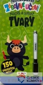 Předškolákovo zábavné učení Tvary napiš a smaž - książka