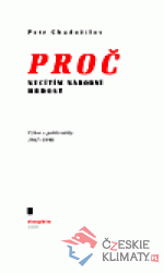 Proč necítím národní hrdost - książka