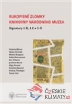 Rukopisné zlomky Knihovny Národního muzea - Signatury 1 D, 1 E a 1 G - książka