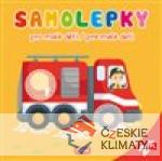 Samolepky pro malé děti - technika - książka