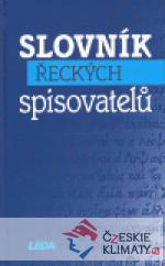 Slovník řeckých spisovatelů - książka