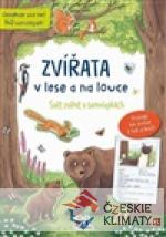 Svět zvířat v samolepkách Zvířata v lese a na louce - książka