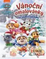 Vánoční omalovánky se samolepkami - Tlapková patrola - audiobook - książka