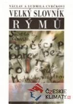 Velký slovník rýmů - książka