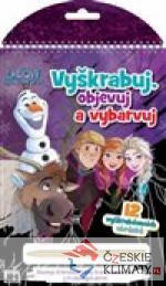 Vyškrabuj, objevuj, vybarvuj - Ledové království - audiobook - książka