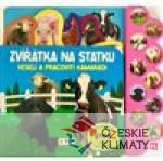 Zvířátka na statku - zvuková kniha - veselí a pracovití kamarádi - książka
