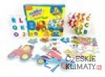 Zvukové puzzle - Písmenkový traktor (CZ/SK vydanie) - audiobook - książka